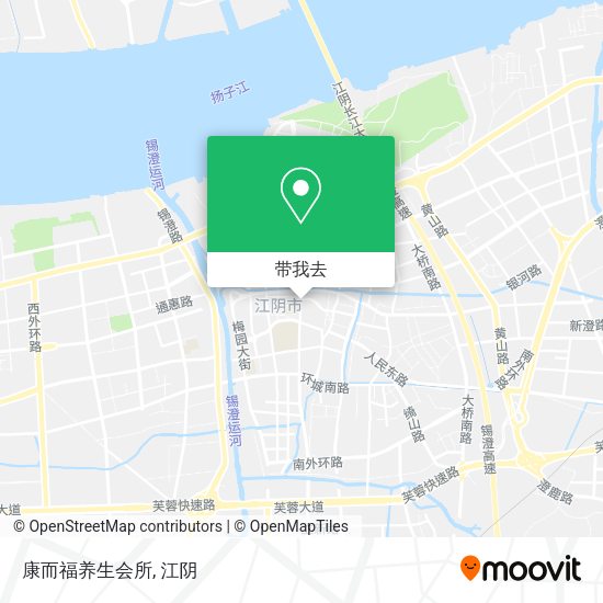 康而福养生会所地图