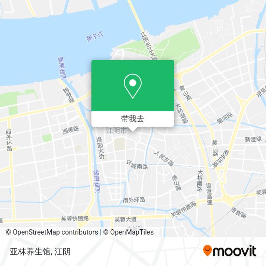 亚林养生馆地图