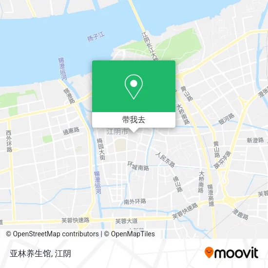 亚林养生馆地图