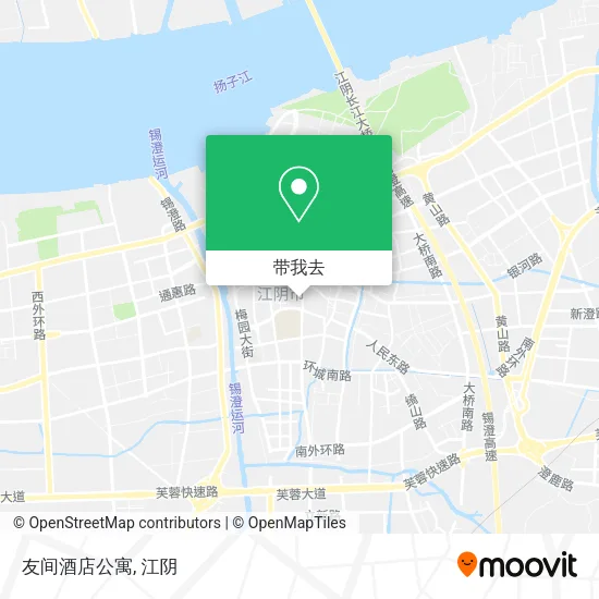 友间酒店公寓地图