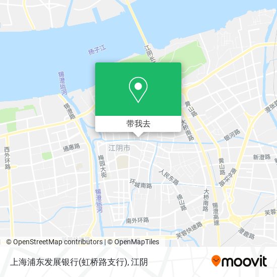 上海浦东发展银行(虹桥路支行)地图