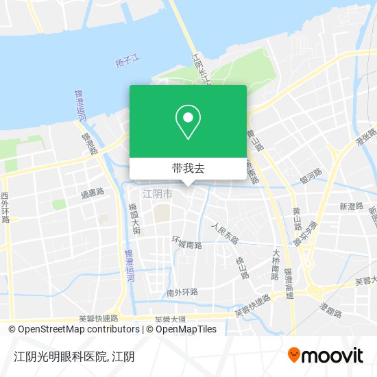 江阴光明眼科医院地图