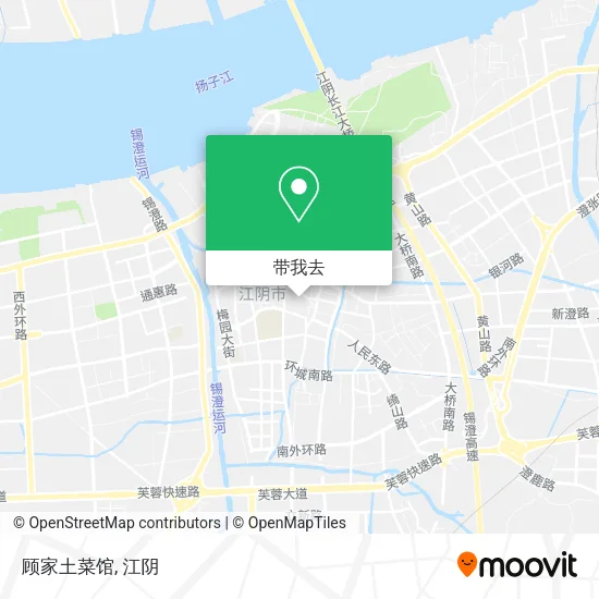顾家土菜馆地图