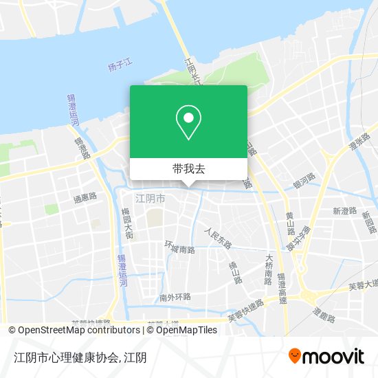 江阴市心理健康协会地图