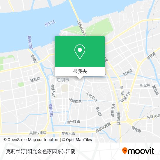 克莉丝汀(阳光金色家园东)地图