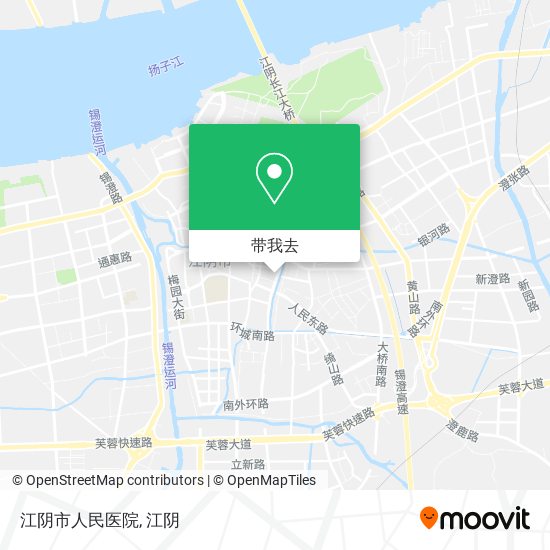 江阴市人民医院地图