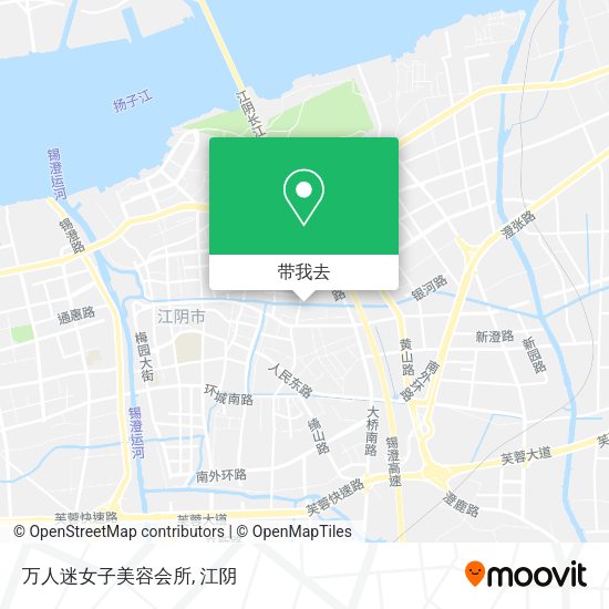 万人迷女子美容会所地图