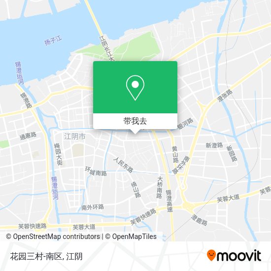 花园三村-南区地图