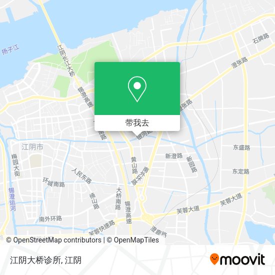 江阴大桥诊所地图