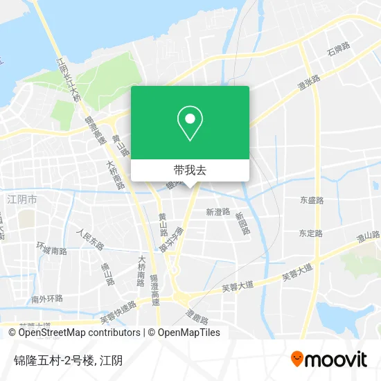 锦隆五村-2号楼地图