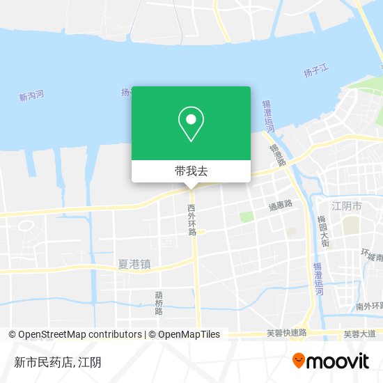 新市民药店地图