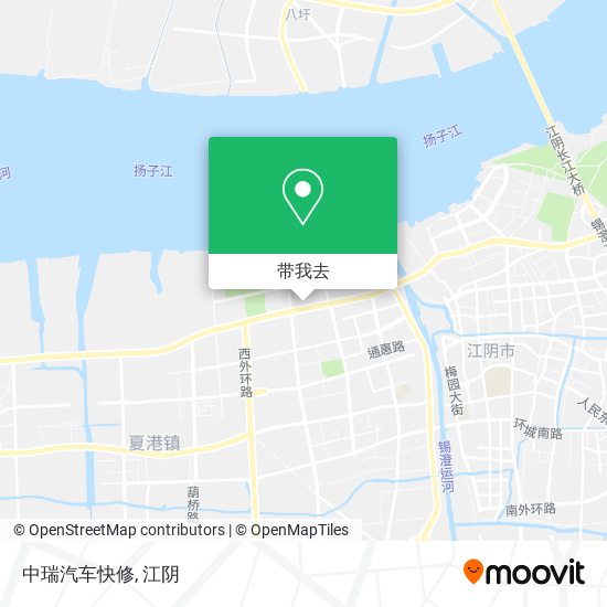 中瑞汽车快修地图
