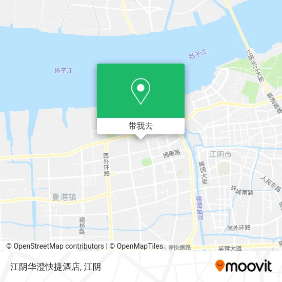 江阴华澄快捷酒店地图
