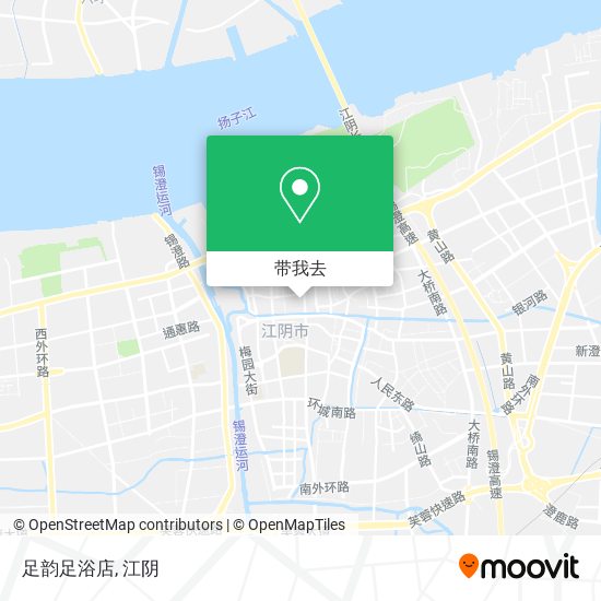 足韵足浴店地图