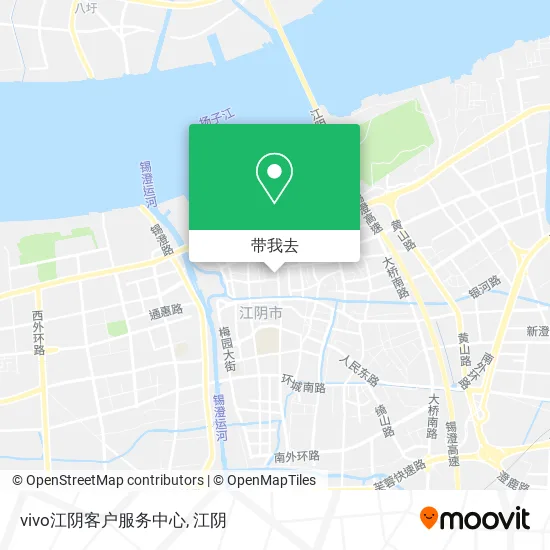 vivo江阴客户服务中心地图
