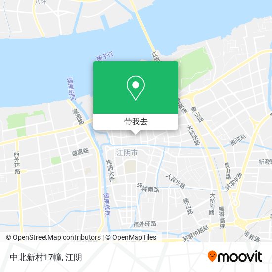 中北新村17幢地图