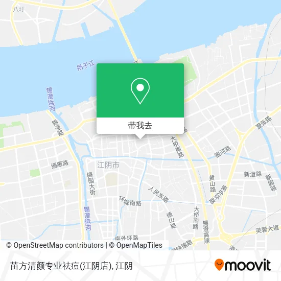 苗方清颜专业祛痘(江阴店)地图