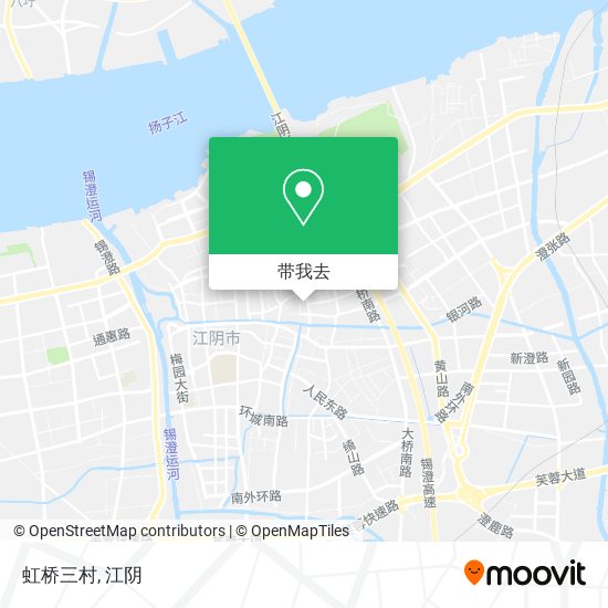 虹桥三村地图