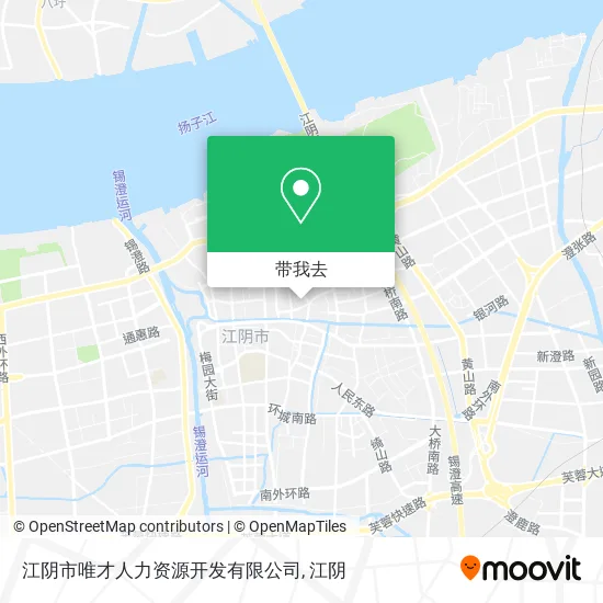江阴市唯才人力资源开发有限公司地图