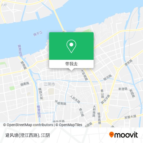避风塘(澄江西路)地图