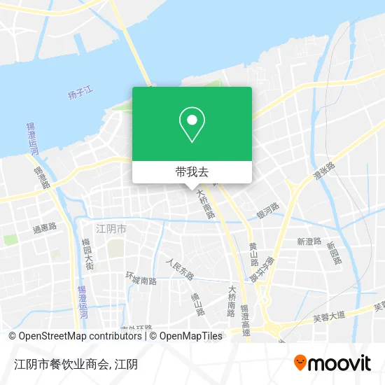 江阴市餐饮业商会地图