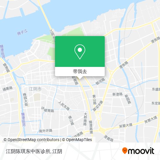 江阴陈琪东中医诊所地图