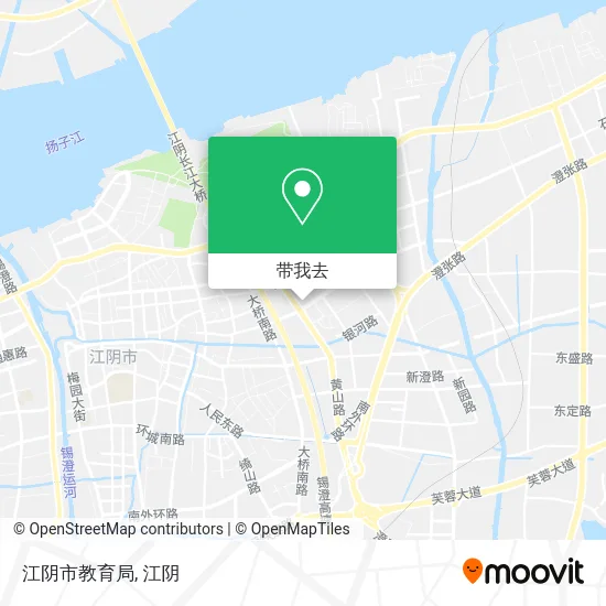 江阴市教育局地图