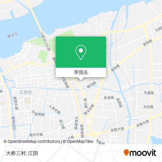 大桥三村地图