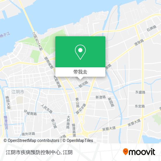 江阴市疾病预防控制中心地图
