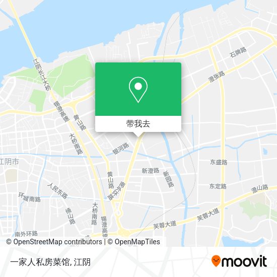 一家人私房菜馆地图