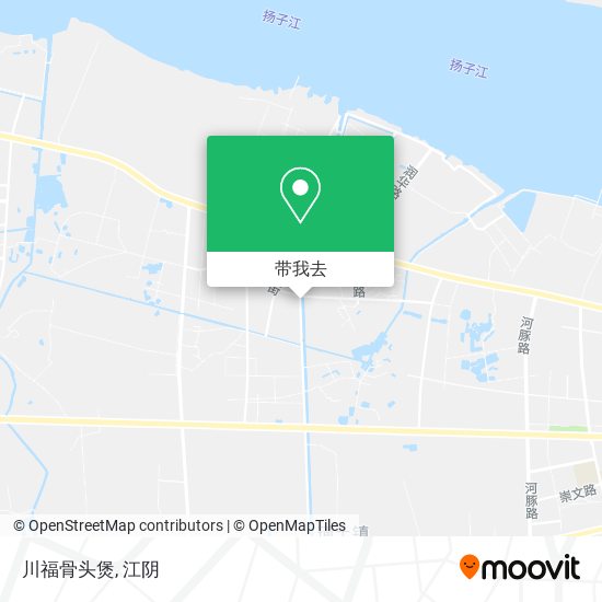 川福骨头煲地图