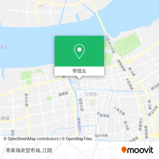章家场农贸市场地图