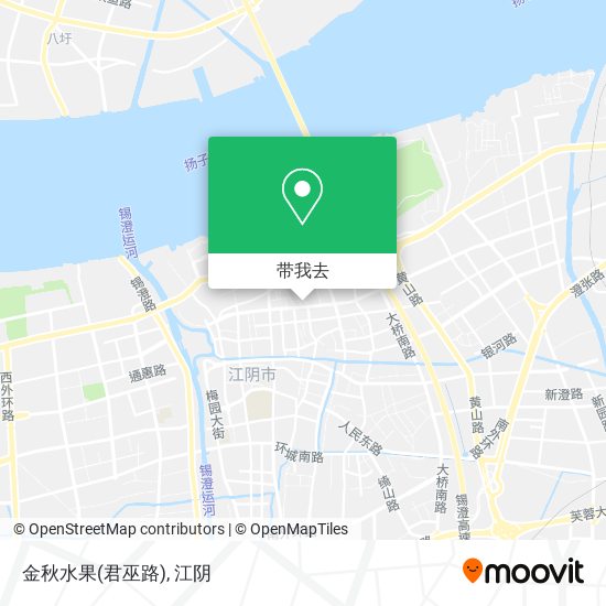 金秋水果(君巫路)地图