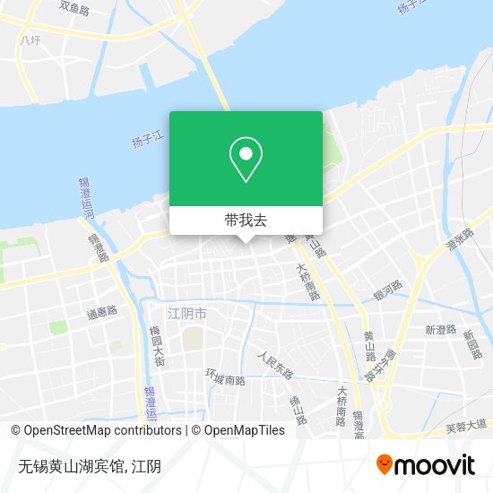 无锡黄山湖宾馆地图