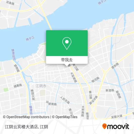 江阴云宾楼大酒店地图