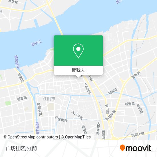 广场社区地图