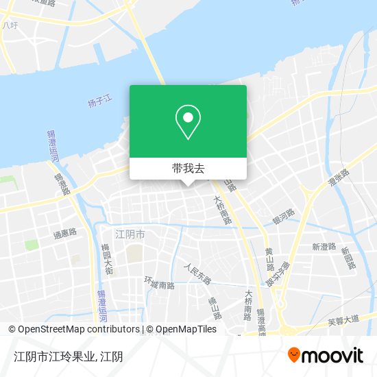 江阴市江玲果业地图
