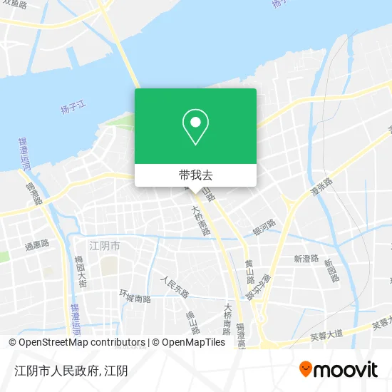 江阴市人民政府地图