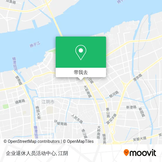 企业退休人员活动中心地图