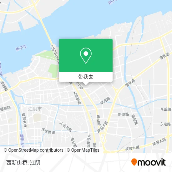 西新街桥地图