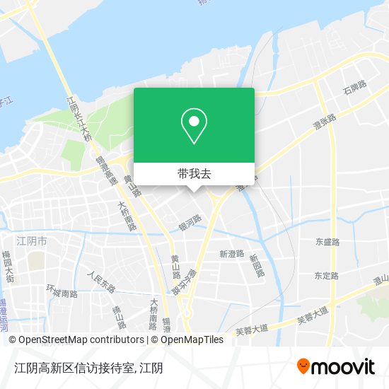 江阴高新区信访接待室地图