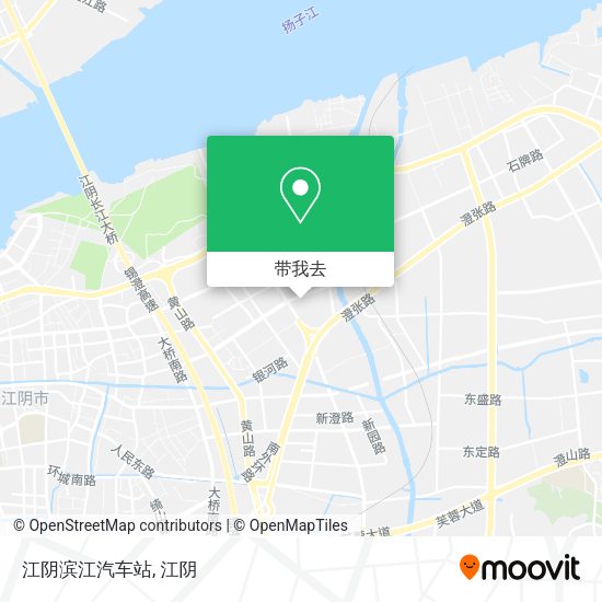江阴滨江汽车站地图