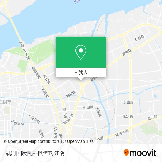 凯润国际酒店-棋牌室地图