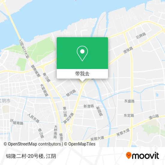 锦隆二村-20号楼地图