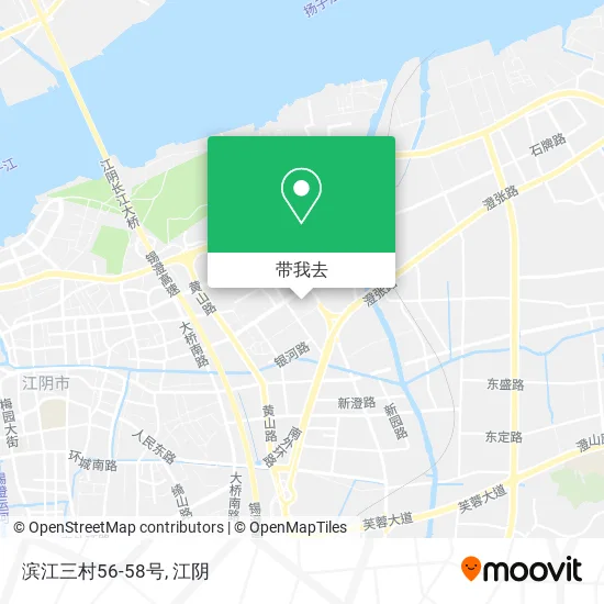 滨江三村56-58号地图
