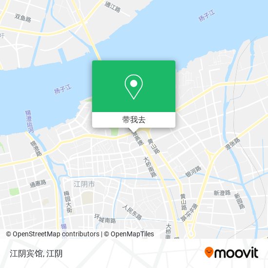 江阴宾馆地图