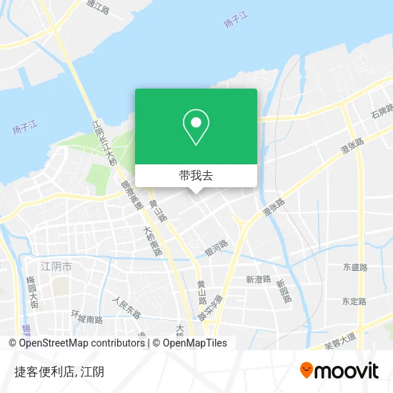 捷客便利店地图