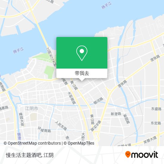慢生活主题酒吧地图