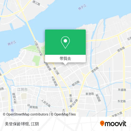 美登保龄球馆地图