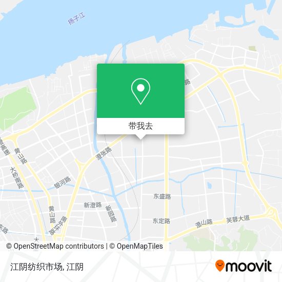江阴纺织市场地图
